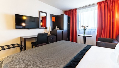 Standardzimmer, 1 Doppelbett, Stadtblick