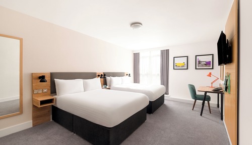 Premium-Zimmer, 2 Doppelbetten