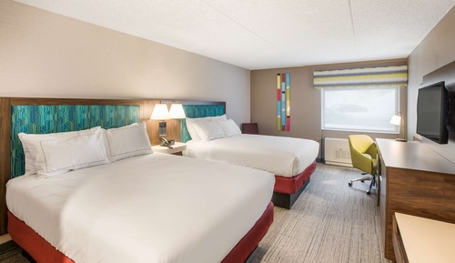 Zimmer, 2 Queen-Betten, barrierefrei (Hearing)