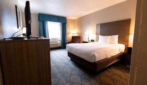Zimmer, 1 Queen-Bett, barrierefrei, Nichtraucher (Mobility)