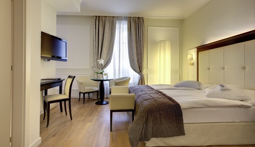 Superior-Zimmer, 1 Queen-Bett, Stadtblick