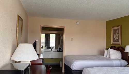 Zimmer, 2 Doppelbetten, barrierefrei, Nichtraucher