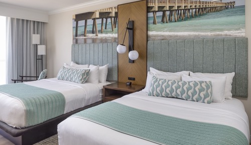 Zimmer, 2 Queen-Betten