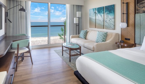 Zimmer, 1 King-Bett, Meerblick