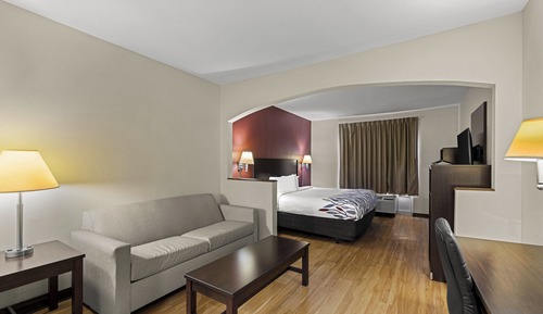 Suite, 1 King-Bett und Schlafsofa, Nichtraucher, Whirlpool (Larger Room)