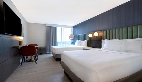 Zimmer, 2 Queen-Betten, Nichtraucher (Hearing)