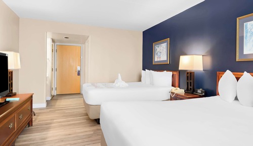 Standardzimmer, 2 Queen-Betten, Nichtraucher, Kühlschrank und Mikrowelle