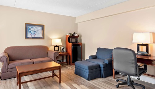 Business-Zimmer, 1 King-Bett, Nichtraucher, Kühlschrank und Mikrowelle