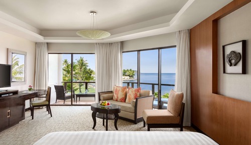 Kinabalu Executive, Suite, 1 King-Bett, Meerblick