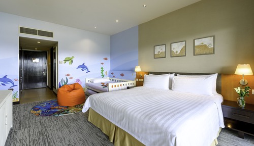 Familienzimmer, 1 King-Bett und Schlafsofa (Clown Fish Themed)