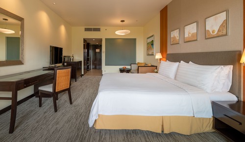 Zimmer, 1 King-Bett, Terrasse, Meerblick (Kinabalu)