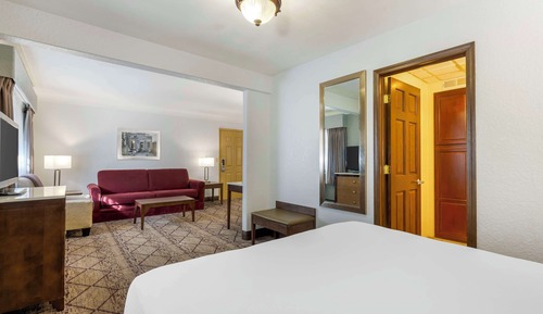 Standardzimmer, 1 Queen-Bett, Nichtraucher, Kochnische (with Single Sofabed;Larger Room)