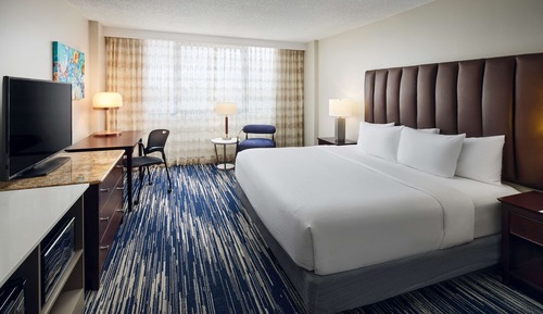 Zimmer, 1 King-Bett, barrierefrei, Badewanne (Non-Suite)