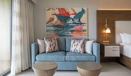 Deluxe-Zimmer, 1 King-Bett und Schlafsofa