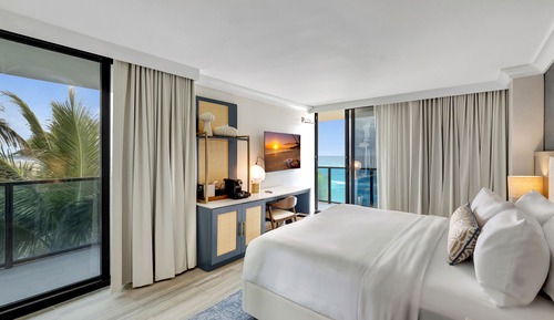 Oceanfront King Suite with Balcony