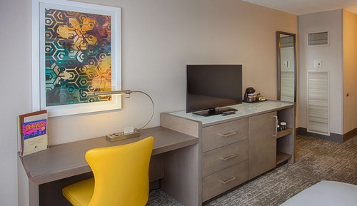 Zimmer, 1 Queen-Bett, barrierefrei, Badewanne (Bathtub)