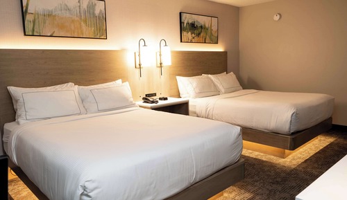 Zimmer, 2 Queen-Betten (Lanai)