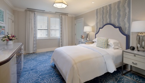 Zimmer, 1 Doppelbett, barrierefrei, Blick auf die Anlage