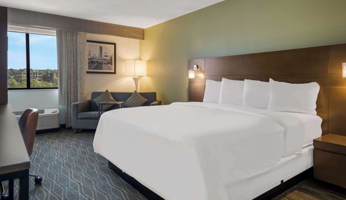 Zimmer, 1 King-Bett und Schlafsofa, Nichtraucher, Flussblick