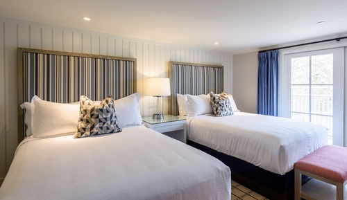 Roxana Room Double Queen Beds with Balcony