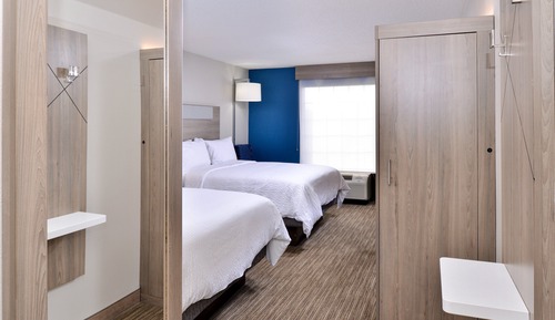 Zimmer, 2 Doppelbetten, barrierefrei, Nichtraucher (Mobility)