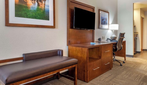 Suite, 1 King-Bett und Schlafsofa, Balkon, Seeblick