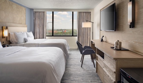 Traditional-Zimmer, 2 Queen-Betten