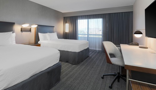 Zimmer, 2 Doppelbetten, Nichtraucher