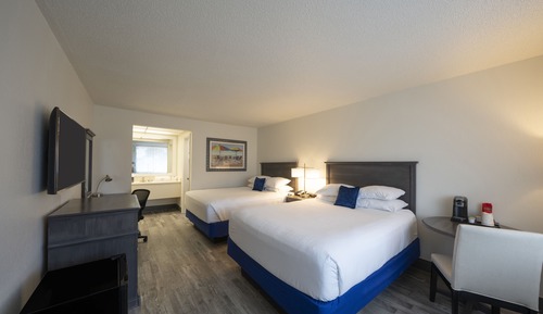 Standardzimmer, 2 Queen-Betten, Blick auf den Innenhof