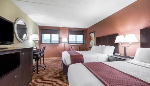 Standardzimmer, 2 Queen-Betten, barrierefrei (Communication, Roll-In Shower)