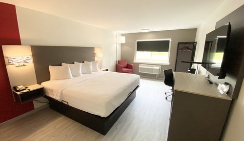 Zimmer, 1 King-Bett, Nichtraucher (Interior Entrance)