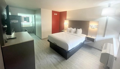 Zimmer, 1 Queen-Bett, Nichtraucher (Exterior Entrance)