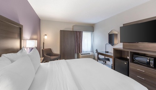 Standardzimmer, 1 Queen-Bett, barrierefrei, Kühlschrank und Mikrowelle