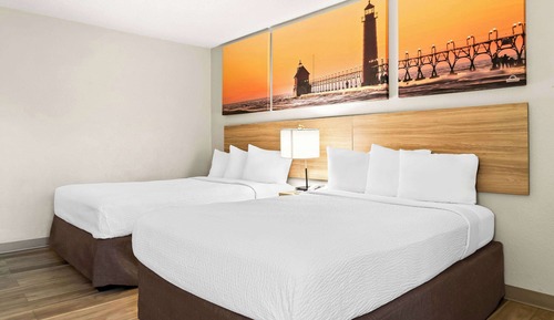 Zimmer, 2 Doppelbetten, Nichtraucher