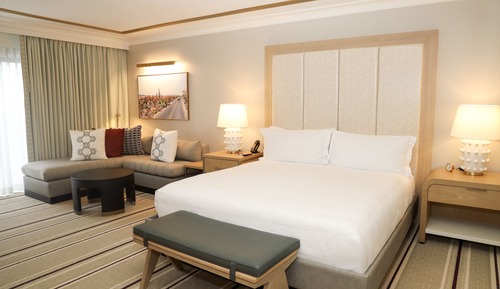 Zimmer, 1 King-Bett (Club Firepit)