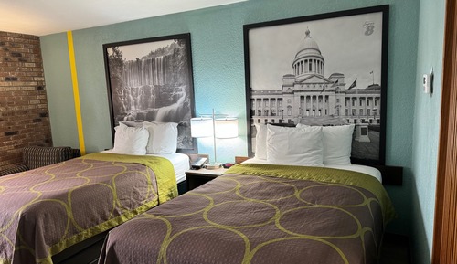 Deluxe-Zimmer, 2 Doppelbetten, Nichtraucher