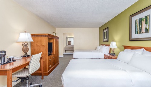 Standardzimmer, 2 Doppelbetten, Stadtblick