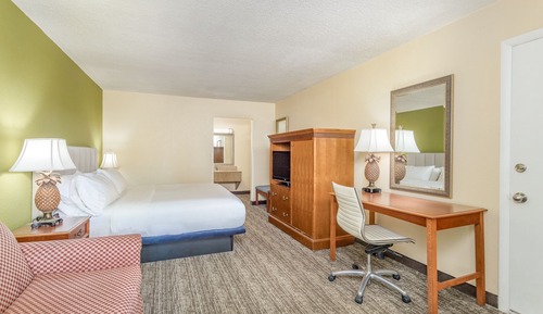 Standardzimmer, 1 King-Bett, Poolblick