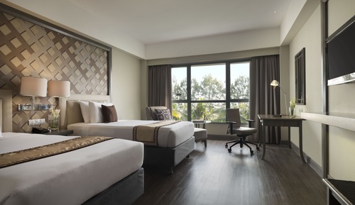 Deluxe-Doppel- oder -Zweibettzimmer