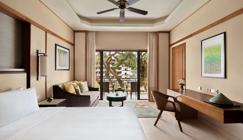 Deluxe-Zimmer, 1 King-Bett, Gartenblick