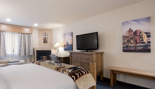 Standardzimmer, 1 King-Bett, Nichtraucher, Kamin