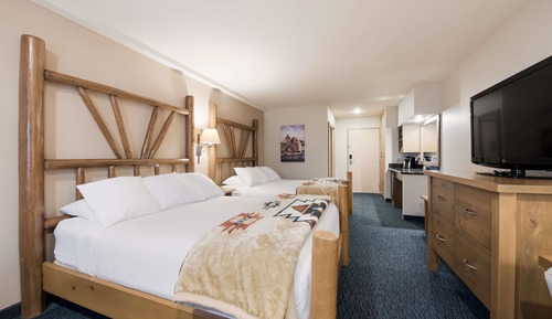 Standardzimmer, 2 Queen-Betten, Nichtraucher, Kamin