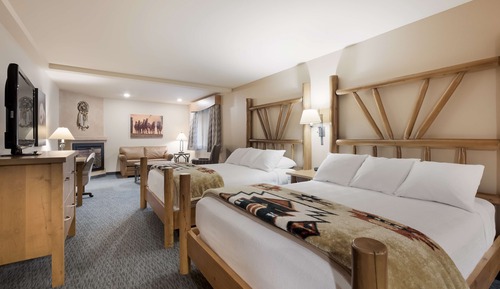 Standardzimmer, 2 Queen-Betten, Nichtraucher, Kamin (Larger Room)