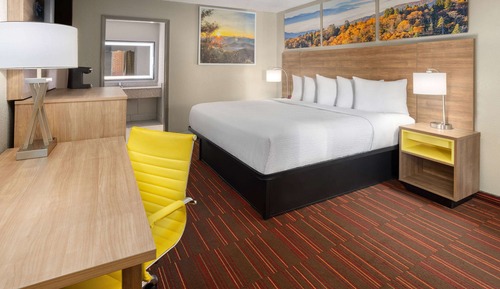 Zimmer, 1 King-Bett, barrierefrei