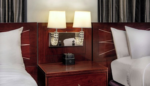 Zimmer, 2 Doppelbetten, Nichtraucher, Eckzimmer