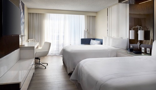 Zimmer, 2 Doppelbetten (Hearing Accessible)