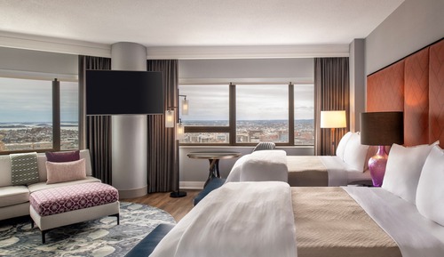 Studiosuite, 2 Queen-Betten, Stadtblick, Eckzimmer