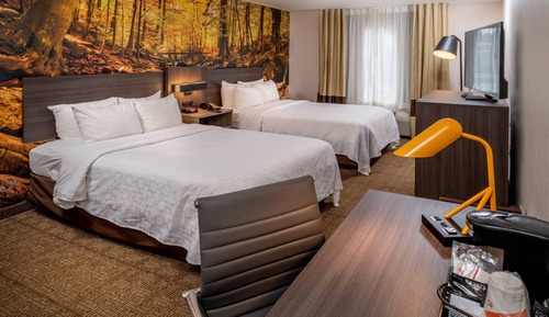 Standard-Doppelzimmer, 2 Doppelbetten, Nichtraucher