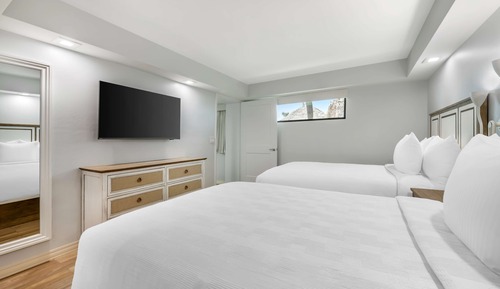 Suite, 2 Doppelbetten, Küche, Meerseite (with Sofabed)