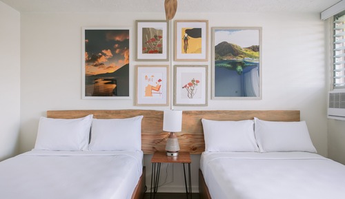 Zimmer, 2 Doppelbetten (Peaceful)